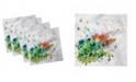Ambesonne Watercolor Set of 4 Napkins, 18" x 18"
